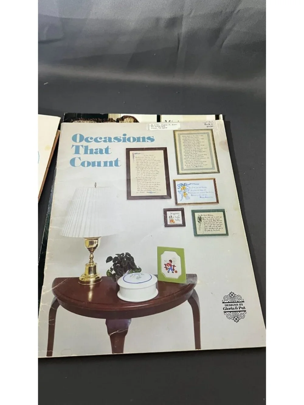 Vintage Cross Stitch Patterns Lot Of 6 Stoney Creek & More